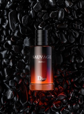 【540-黑色迪奥香水】C4D工程OC渲染灯光材质3D模型素材源文件