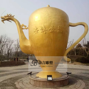 悬壶济世雕塑定制玻璃钢中医文化古代制作工具雕塑中医学院摆件