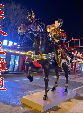 玻璃钢仿铜巾雕塑定制