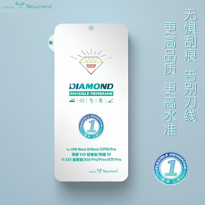 不翘边荣耀500软膜1号无刀线300