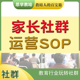 家长社群运营SOP培训机构招生引流话术转化方案裂变营销方法技巧