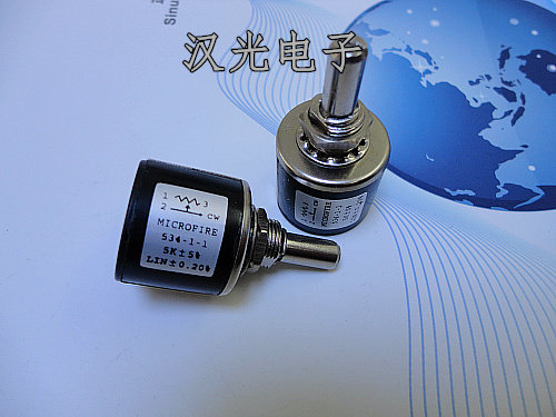 534-1-1 全新多圈线绕电位器 1k 2k 5k 10k 20k 50k