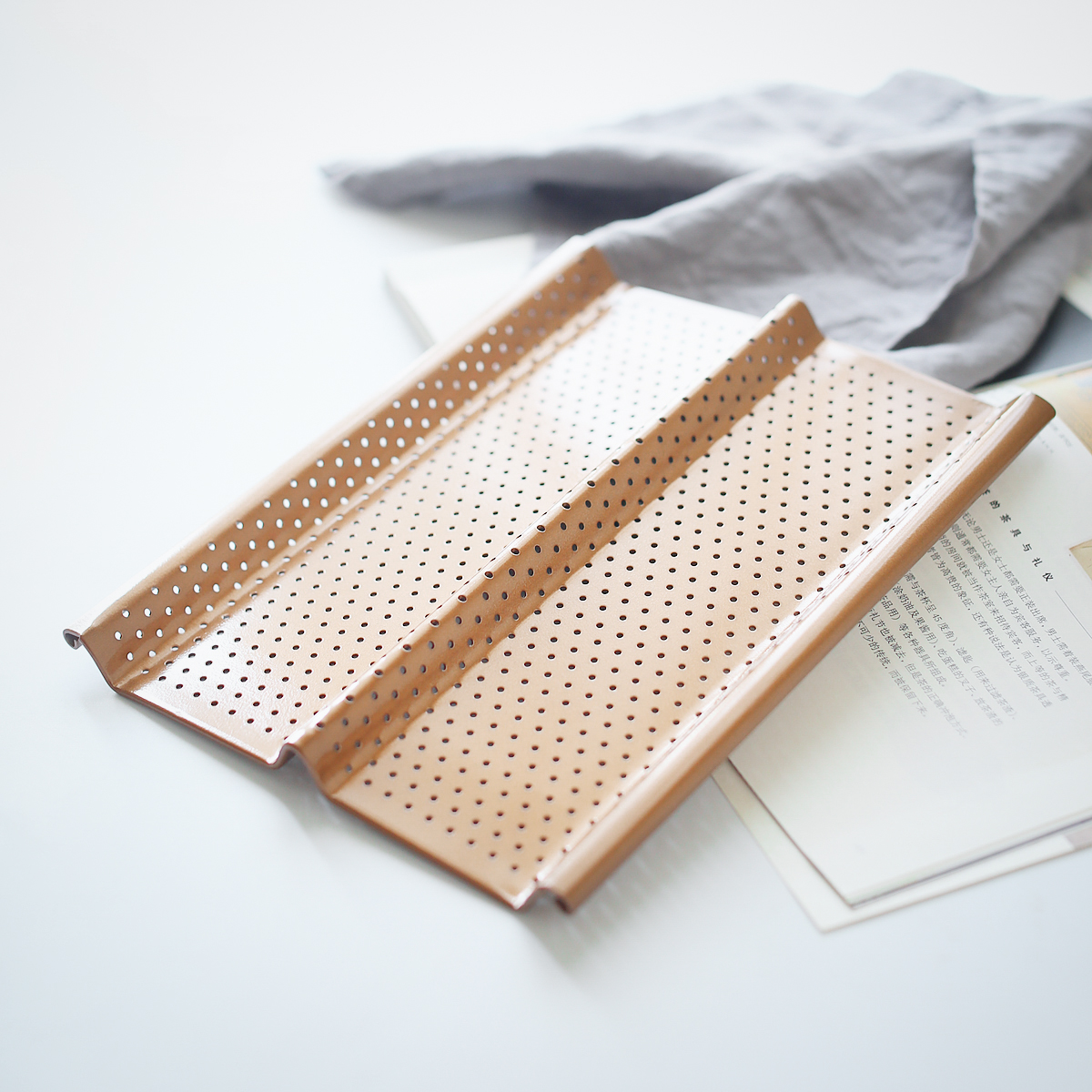 法棍模波浪形烤盘烘焙模具面包模