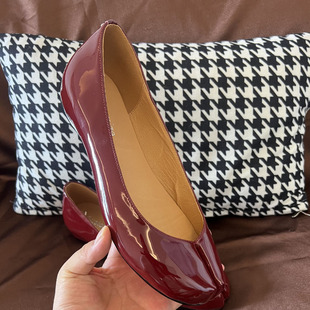 2026春夏新款平底内增高猪蹄分趾鞋小羊皮超软小众设计芭蕾舞单鞋