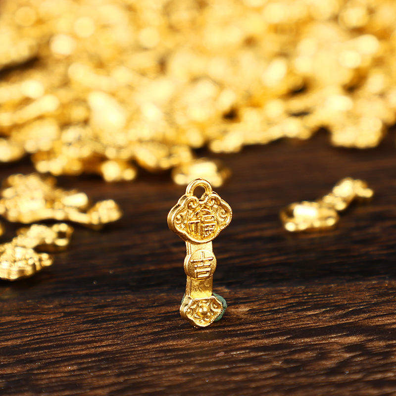 一桶金元宝金条聚宝盆摆件百福缸加满缸满桶满盆元宝工艺品