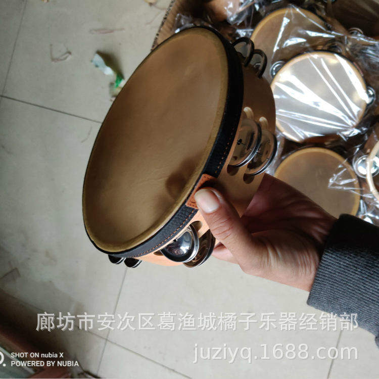 羊皮各种尺寸手鼓榉木加工铭牌整寸半寸桦木牛皮