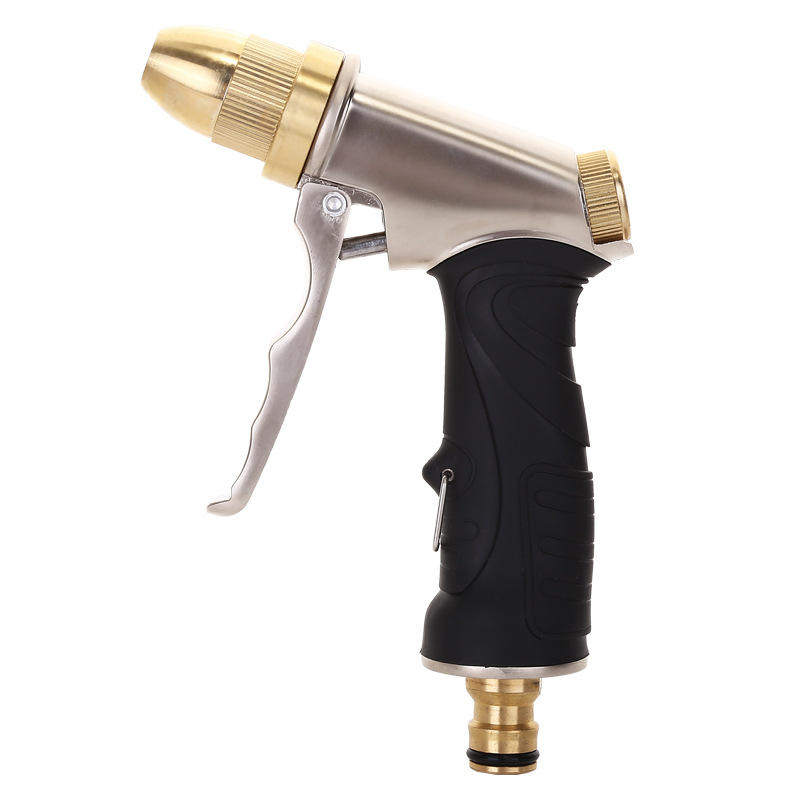 2015升级版新款金色纯铜洗车水枪土豪金园林喷枪水管