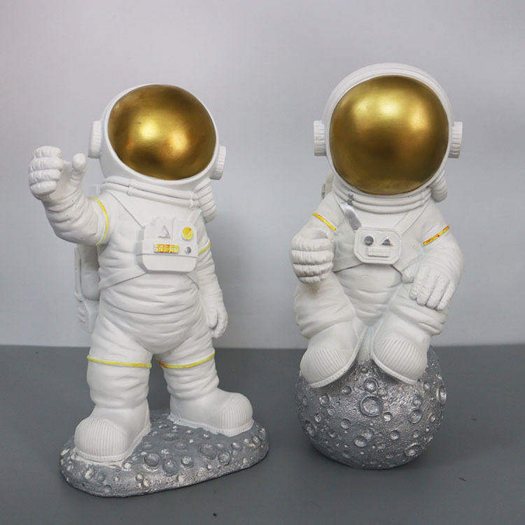 创意宇航员摆件北欧轻奢装饰品家居办公室太空人摆设男生礼物桌面