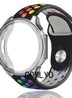 套装 适用OPPO Watch X2表带保护壳TPU软壳 半包壳 保护膜 男女款