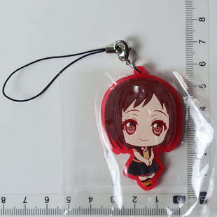 日本正版现货]BanG Dream! Afterglow 羽泽鸫 橡胶挂件（S