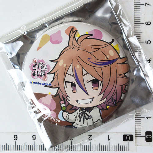 日本正版现货]刀剑乱舞 -花丸-×animatecafe 徽章 后藤藤四郎（S