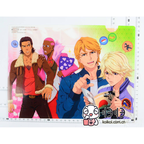 日本正版现货]老虎和兔子 TIGER＆BUNNY Animedia A4文件夹