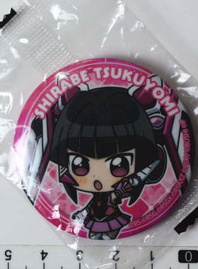 日本正版现货]战姬绝唱Symphogear 徽章 月读调（S