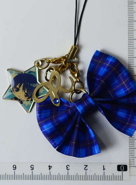 日本正版现货]MARGINAL#4 蝴蝶结金属挂件 蓝羽路伊/蓝羽Rui（S