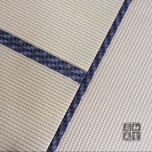 日式榻榻米垫定制环保防潮防霉木浆御藤席床垫天然香蒲草芯地垫