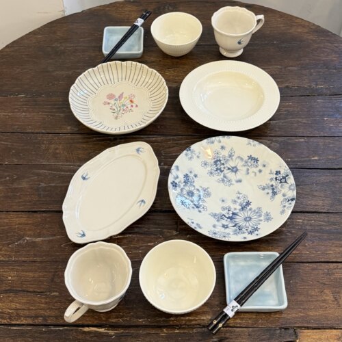 漫生活老板娘 法式浪漫 小清新清新雅致田园风餐具套装二人食精致