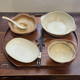 漫生活老板娘 秋意正浓 一人食碗碟月子套装会所餐厅用餐精致仪式