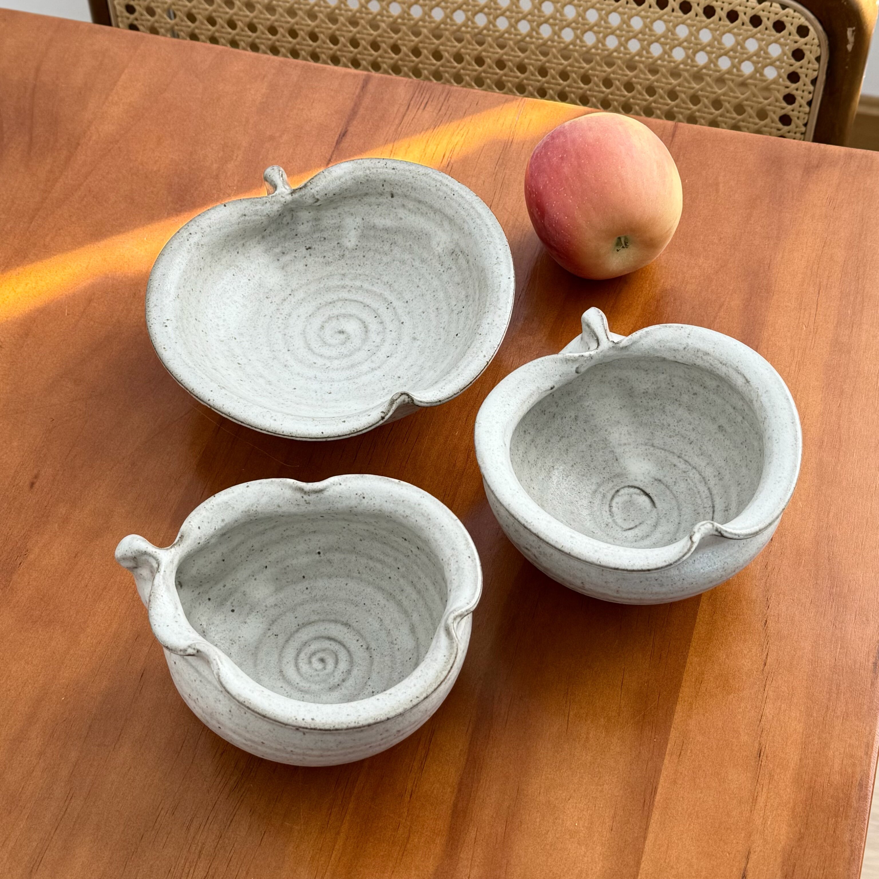 漫生活老板娘景德镇手工粗陶侘寂风粉引水果造型家用餐具汤碗饭碗,餐饮具,碗,淘宝优惠券,粉丝福利购,淘宝优惠卷