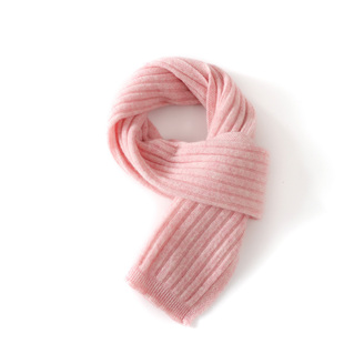 秋冬儿童羊绒围巾男童围脖女童加厚保暖防风宝宝大童小童小脖套颈