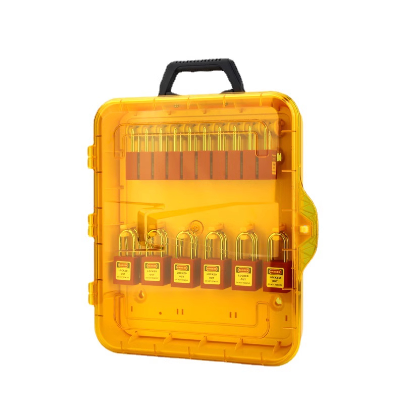 便携式锁具工作箱集中管理锁具站可视化安全挂板锁具管理箱BD-X23