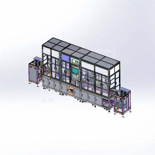 软包电芯处理段 倍速链线X3450   原文件 可编辑  3D图纸机械素材