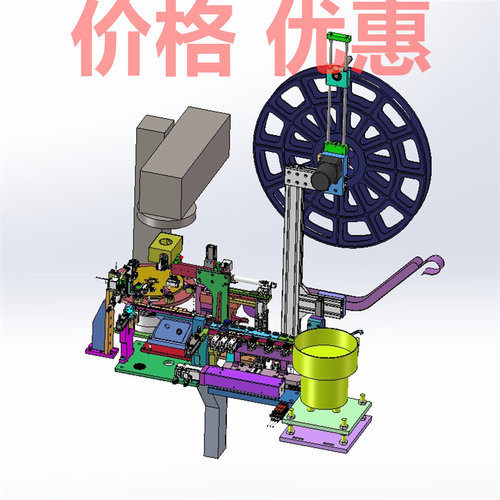 TypeC16PIN048自动组装X25213D图纸机械设计素材SW模型