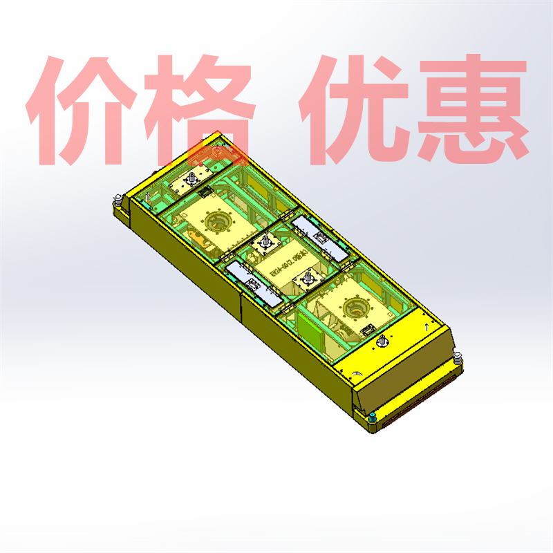 AGV智能搬运小车类案例28套合集A4853D图纸机械设计素材SW模