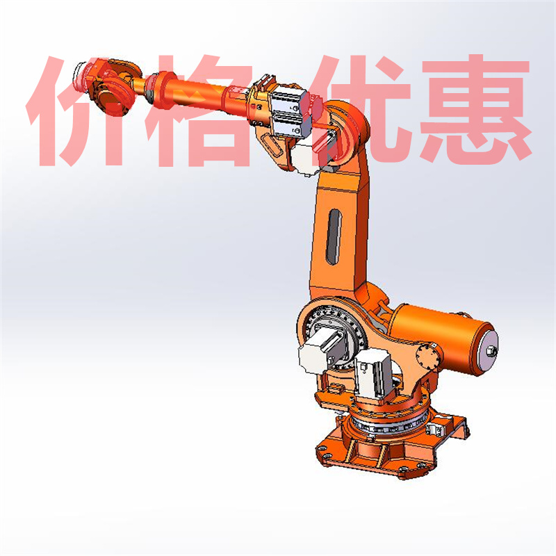 六轴关节式机器人原文件X26393D图纸机械设计素材SW模型