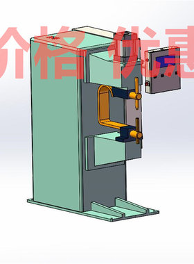 立式点焊机电阻焊机械案例10套合集A6853D图纸机械设计素材