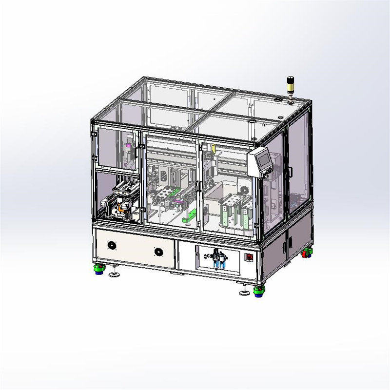 方型锂电池在线式自动贴膜机X2667  3D图纸 机械设计素材 SW模型,商务/设计服务,2D/3D绘图,淘宝优惠券,粉丝福利购,淘宝优惠卷