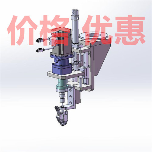 锁螺丝模组机构案例24套合集A6753D图纸机械设计素材SW模型