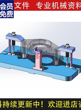 副变速拨叉夹具设计铣断工艺SW21版三维模型说明书CAD图纸C228CAD