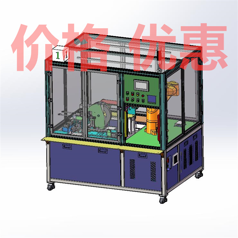 机器人抛光打磨机设备案例15套合集A5843D图纸机械设计素材SW