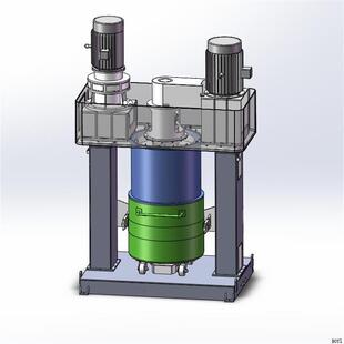 SW模型CAD 机械设计素材 行星搅拌机混合动力搅拌机X2896 3D图纸