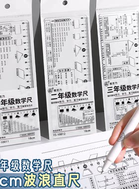 1-9年级小学初中生数学公式直尺