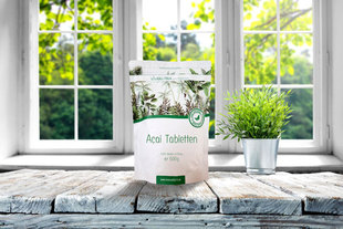 包邮德国原装GeoVitalis阿萨伊果acai 巴西莓片2000片