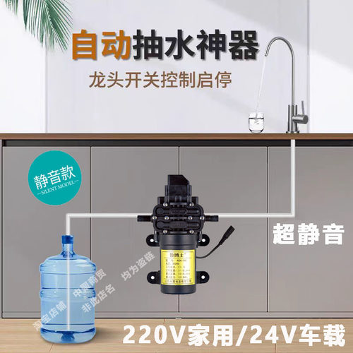 厨房台下桶装水抽水泵