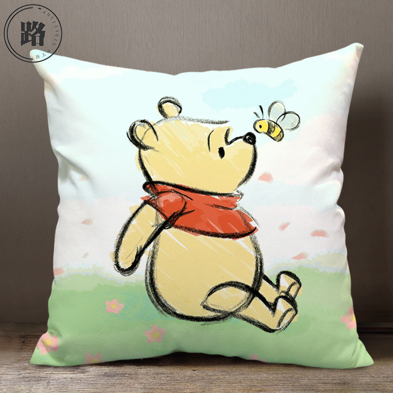 跳跳虎小猪来图含枕芯周边