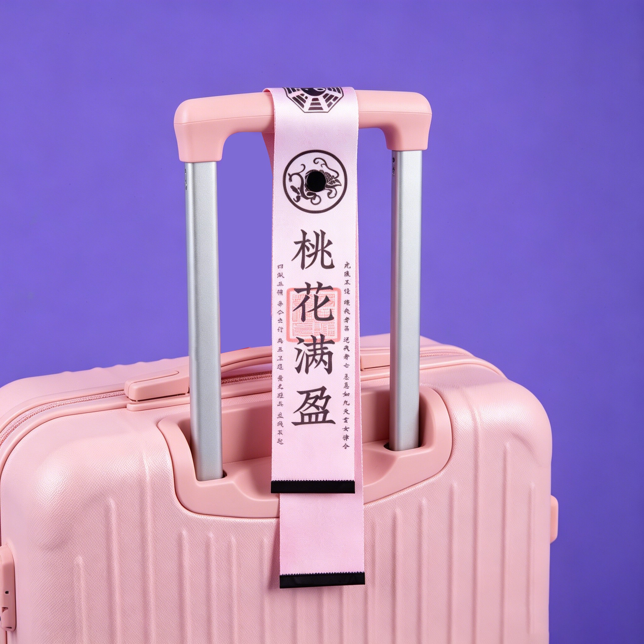 国潮风道系飘带背包行李箱通用挂饰传统文化平安个性挂件图片