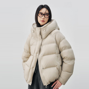 2025冬季新款羽绒服女韩版90鸭绒短款休闲显瘦加厚百塔气质外套潮