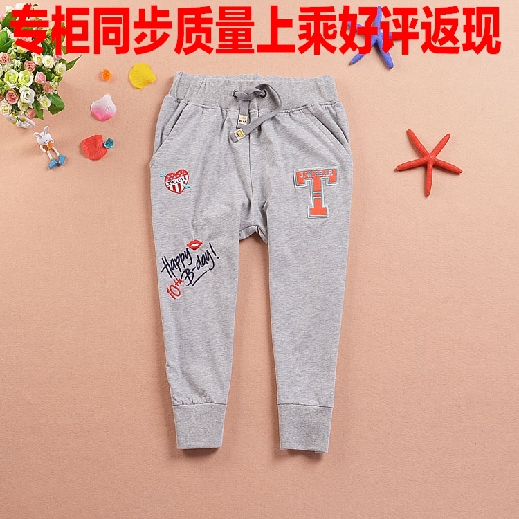 特价清仓少女夏季沙滩裤五分裤休闲中裤甜美莫代尔棉初中女孩学生