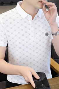 84051-P40春秋新款短袖T恤男休闲打底衫男士修身衫商务休闲图片 84051-P40春秋新款短袖T恤男休闲打底衫男士修身衫商务休闲图片