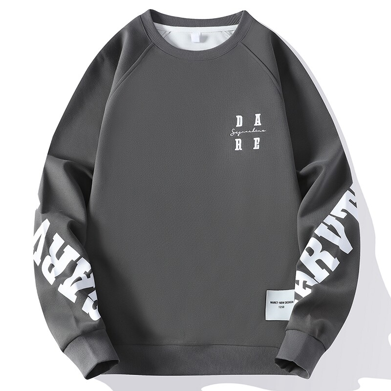 71946-P45卫衣男2024新款重磅宽松衣服薄款冬季圆领春秋款,男装卫衣,电商D310B
