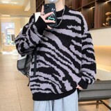84532-P50秋冬休闲圆领毛衣男针织打底衫，男装针织衫/毛衣，电商D310B