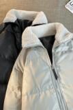9291冬季情侣装加厚立领棉服女潮港风冬装PU皮棉衣外，男装棉衣，电商D310（原电商305）