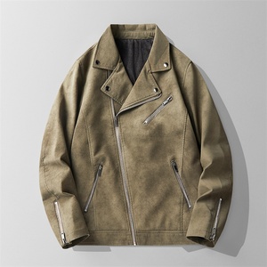 JK898-P100加绒轻熟风机车皮衣外套男秋冬韩版休闲pu皮夹克潮,男装皮衣,电商D310B