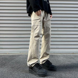 K019-P55新款三防冲锋裤男美式机能vibi裤子户外登山裤图片