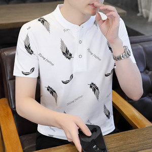 84101-P35 春秋新款短袖T恤男休闲打底衫图片