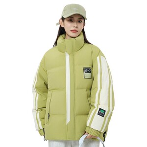 79008-特P248港风宽松羽绒服男款冬季潮牌加厚情侣面包服图片