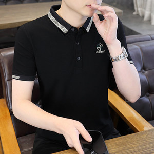 84037-P40 春秋新款短袖T恤男休闲打底衫图片